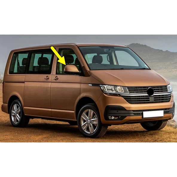VW Transporter T6.5 2020-2022 Sağ Dikiz Aynası Üst Kapağı 7E1857528L