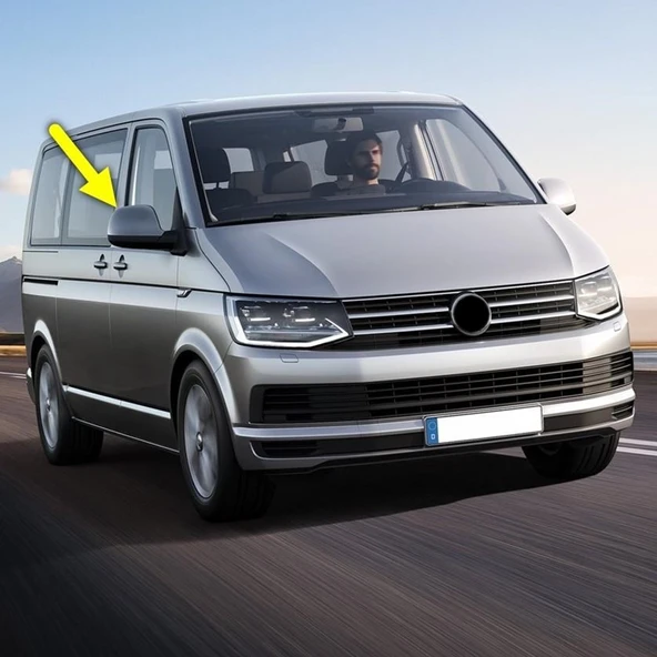 VW Caravelle T6 2016-2019 Sağ Dikiz Aynası Üst Kapağı 7E1857528G