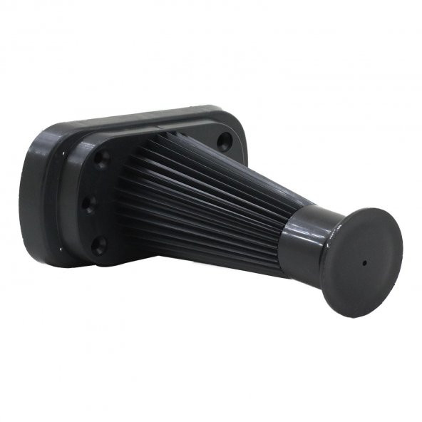 (4 ADET) Mobilya Kanepe Ünite Koltuk Ayağı 15 cm Siyah Baza Ayak - 3