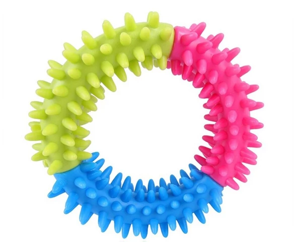 Diş Kaşıyıcı Yuvarlak Köpek Oyuncağı 10 Cm - 2