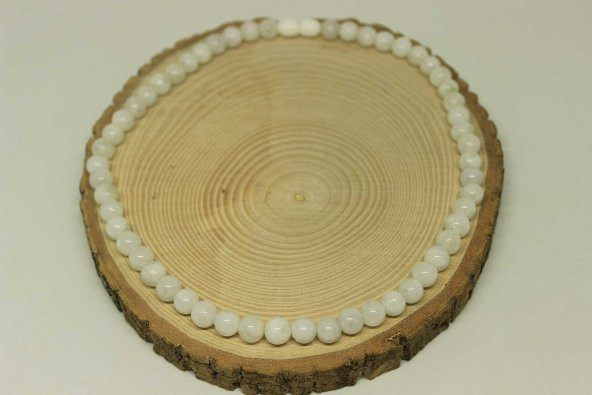 Ay Taşı Kolye 7mm (Klipsli) - Resim 3