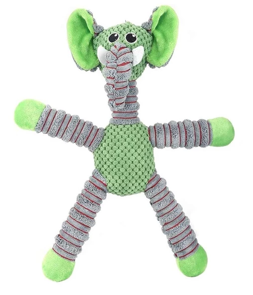 Fil Figürlü Peluş Öten Köpek Oyuncağı 40 Cm ürün görseli