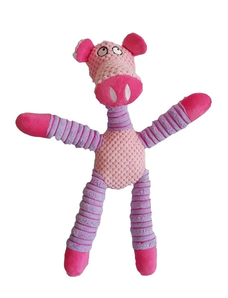 Domuz Figürlü Peluş Öten Köpek Oyuncağı 40 Cm ürün görseli