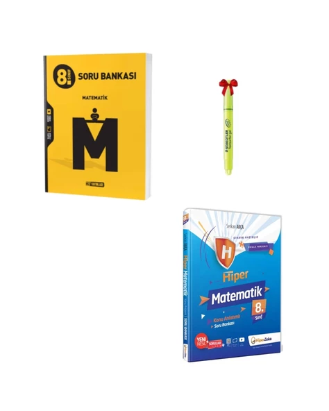 LGS 8.Sınıf Matematik ve Hiper Matematik Soru Bankası