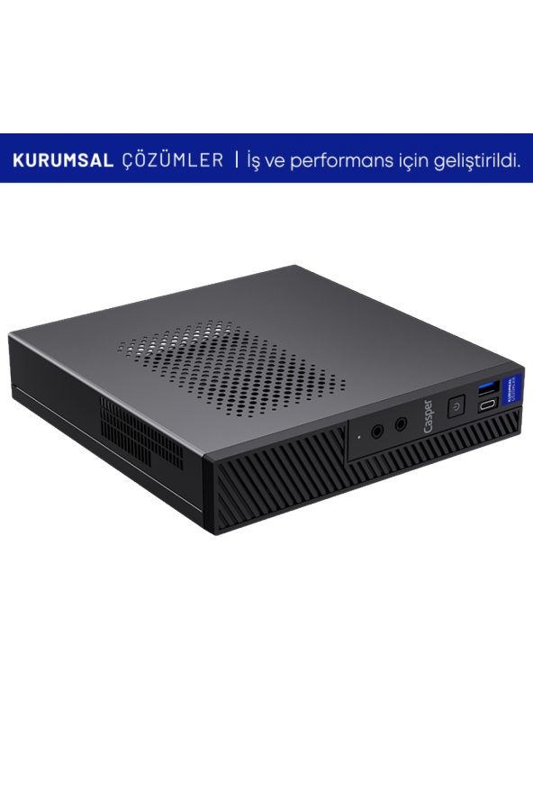 Casper Nirvana M40.1165-BV00P-V Intel Core i7-1165G7 16GB RAM 500 GB NVME SSD GEN4 W11 Home Mini Pc - 4