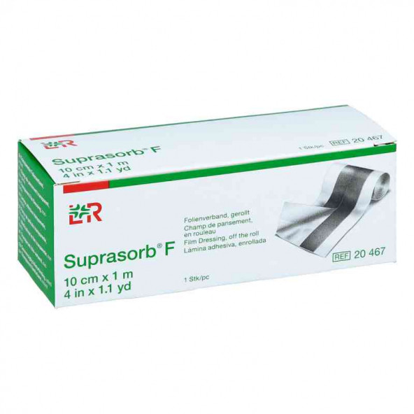 Lohmann Rauscher Suprasorb F 10 cm x 1 mt Dövme Tatoo Koruyucu Yara Örtüsü - 2