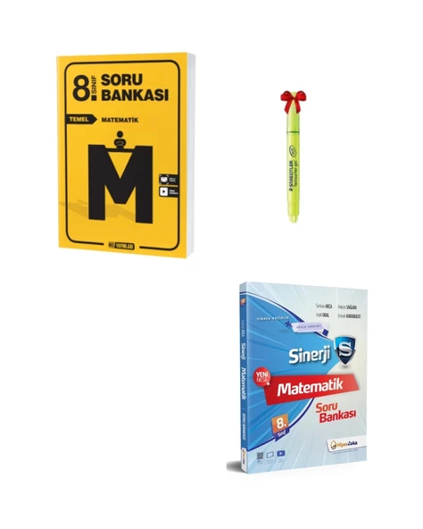LGS 8.Sınıf Temel Matematik ve Sinerji Matematik Soru Bankası