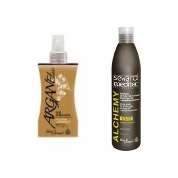 Helen Seward Alchemy Argan Shampoo 13/S 300ml.+Argan Oil 100ml.