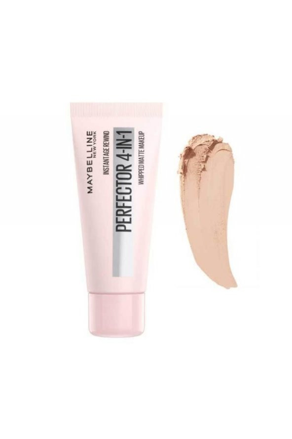 Maybelline New York Perfector 4in1 Whipped Make Up 02 Light Medium
