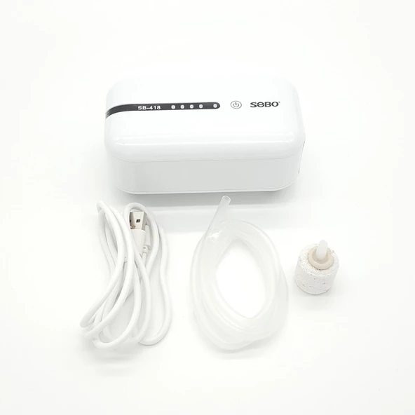 Sobo AC/DC Usb Şarjlı Tek Çıkışlı Hava Motoru SB-418 - 2