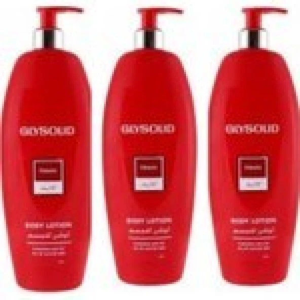 Glysolid Gliseri Li 3.lü Vücut Lotion 500ml.+500ml.+500ml.