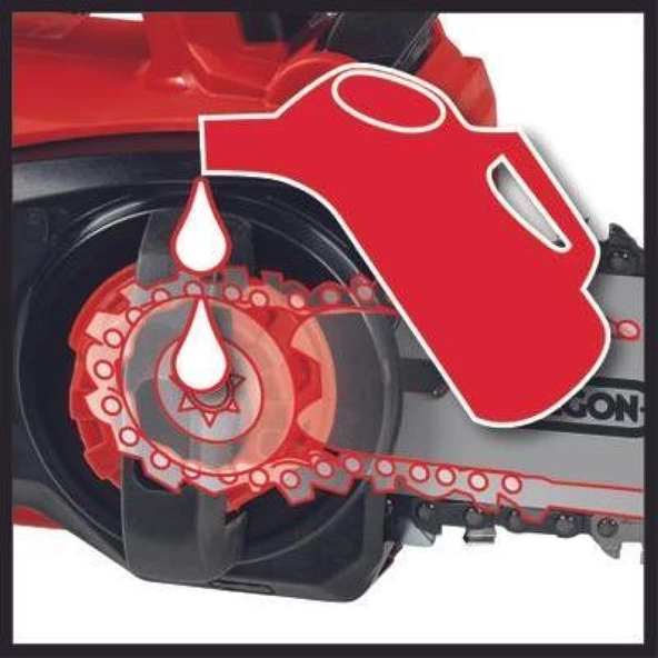 Einhell Fortexxa 18/20 TH Akülü Budama Testeresi 2.5 Ah 2 Akü - 4