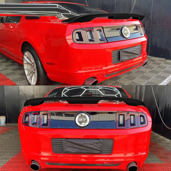 FORD MUSTANG 2008-2014 İÇİN 2021 GT500 GÖRÜNÜM SPOİLER - Resim 6