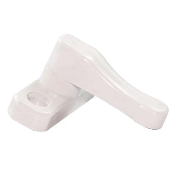 Bebek Çocuk Pvc Kapı Pencere Emniyet Kilidi Mandalı Cam Kilidi Beyaz (5 ADET) - 3