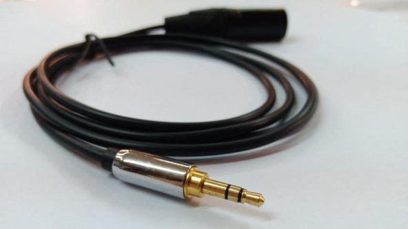 3.5 mm Stereo to XLR Erkek Kaliteli Kablo 3 Metre - 2