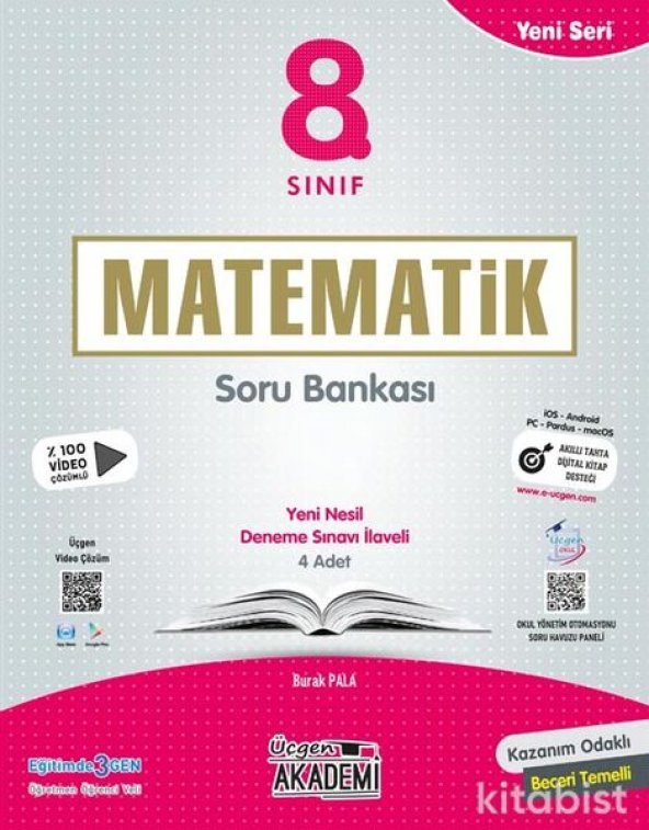 Üçgen Akademi 8. Sınıf Matematik Soru Bankası
