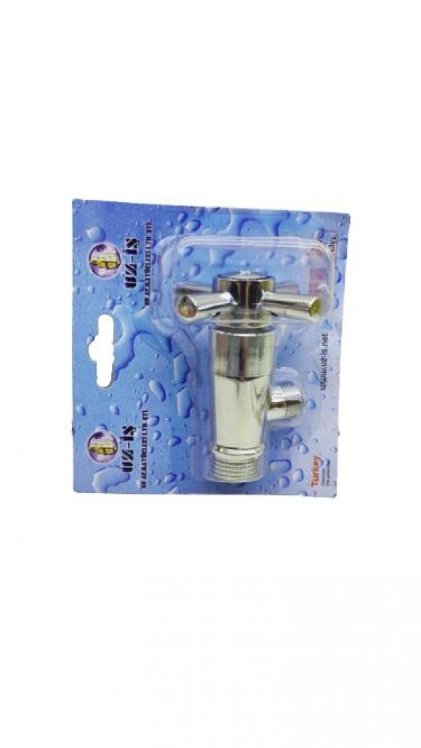 Uz-İş Galaksi Aç-Kapa Klozet Taharet Ara Zarf Musluğu 1/2 - 3/8" - 2