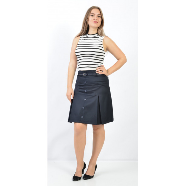 SORALLİNE KADIN ETEK 787 LACİVERT