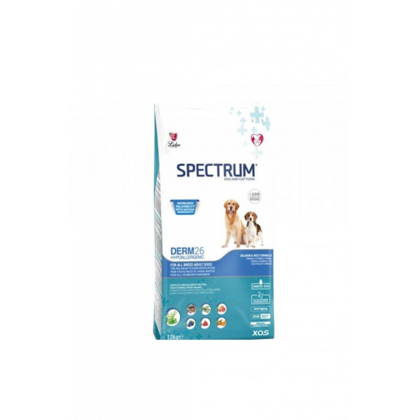 Spectrum Derm 26 12 kg Yetişkin Köpek Maması