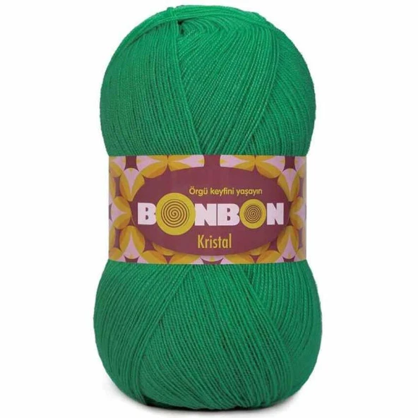 Bonbon Kristal Örgü Lif İpi 98325 Ördek Başı Yeşili