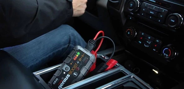 NOCO Genius GB40 12V 1000Amp Ultrasafe Lityum Akü Takviye + Powerbank + Led Lamba - 7