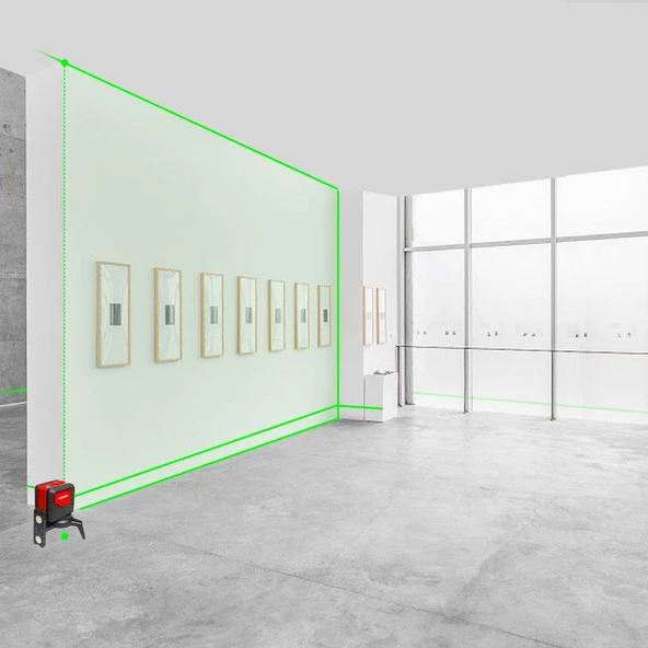 KOBB KBL92G 30M Profesyonel Yatay ve Dikey Otomatik Hizalamalı Yeşil Çapraz Çizgi Lazer,Noktalı Şakül Lazer Distomat - 10