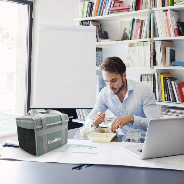 Coolist CL26LG 26 Litre Katlanabilir Termos Bez Çanta / Buzluk - Resim 5