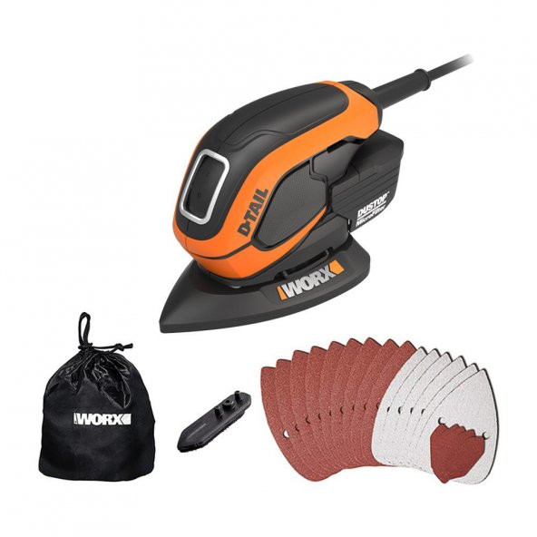 WORX WX648 65Watt Mouse Zımpara - 6