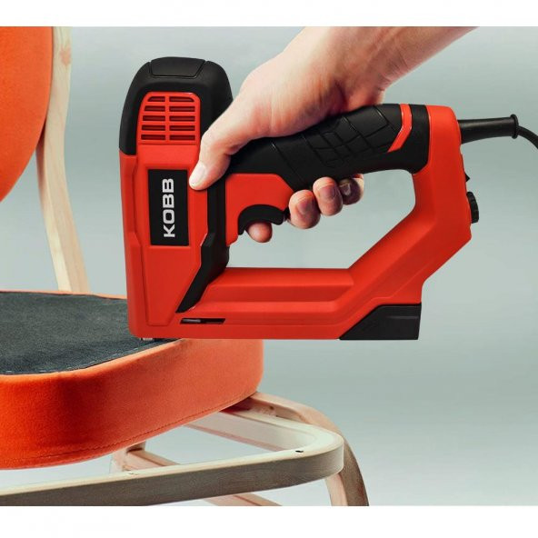 KOBB KBZ200B 8-16mm Zımba ve 15-16mm Profesyonel Çivi Çakma Makinesi + 3000 adet Yedek Zımba ve Çivi - Resim 4