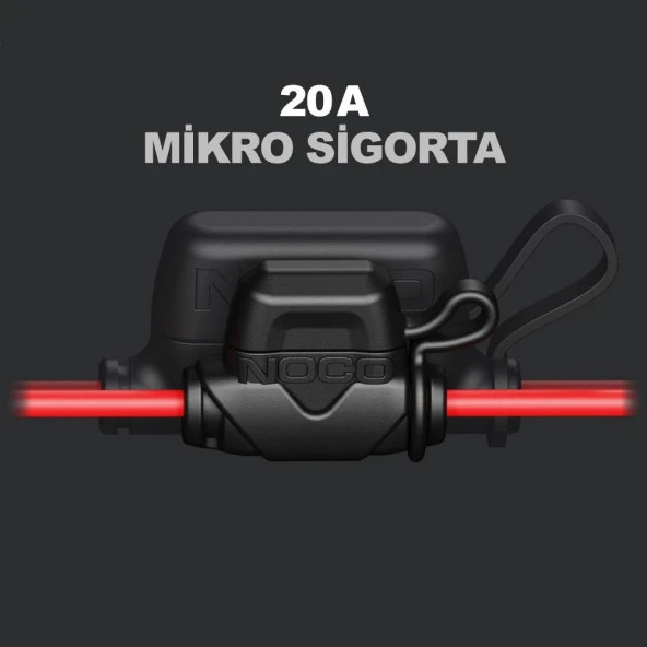 NOCO GC014 Maşalı Akü Bağlantı Kablosu - 4