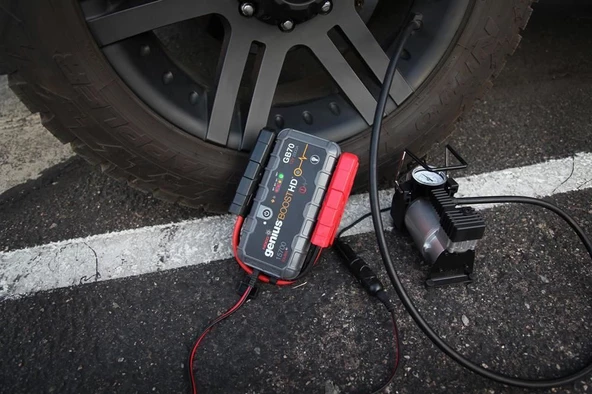 NOCO Genius GB70 12V 2000Amp Ultrasafe Lityum Akü Takviye + Powerbank + Led Lamba - 4