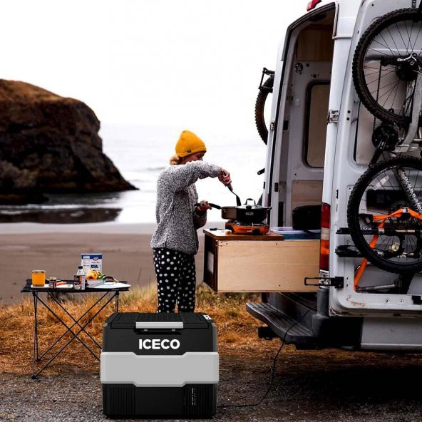 ICECO YCD60S 12/24Volt 56 Litre Outdoor Kompresörlü Oto Buzdolabı - 9