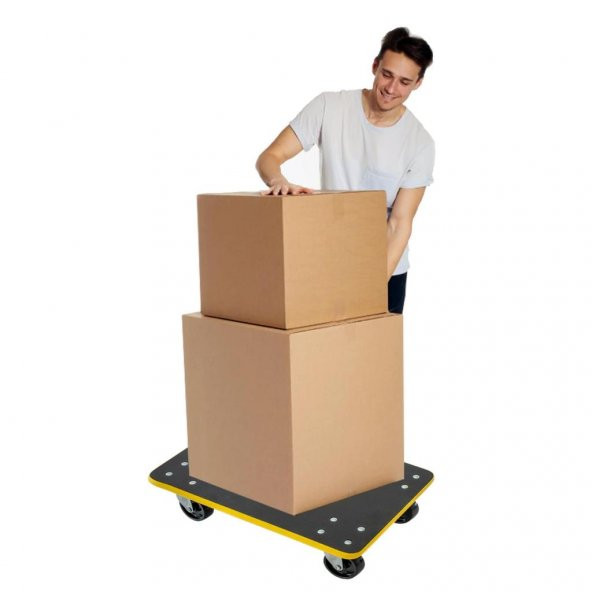 Stanley MS573 200kg 60x45cm Dört Tekerli Yük ve Paket Taşıma Arabası - 5