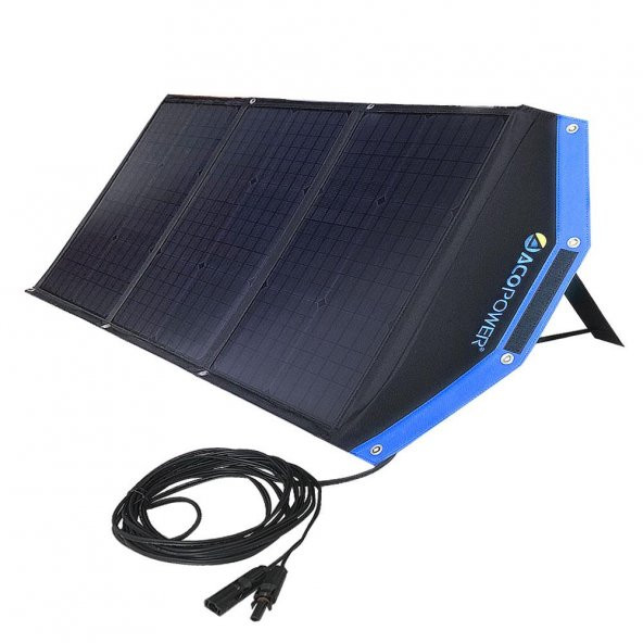 Acopower AP3XSP 3x30Watt Çanta Tipi Katlanabilir Güneş Enerji Paneli - 6