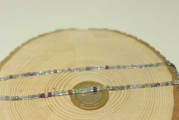 Florit Taşı Küp Şekilli Dizi 2.5mm - Resim 2