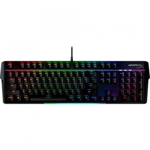 Hyperx Alloy MKW100 Red Switch Ingilizce Rgb Mekanik Gaming Klavye - 1