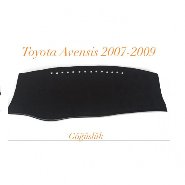 TOYOTA AVENSİS 2007-2009 ARASI DERİ KAPİTONE TORPİDO KORUYUCU ÖRTÜ
