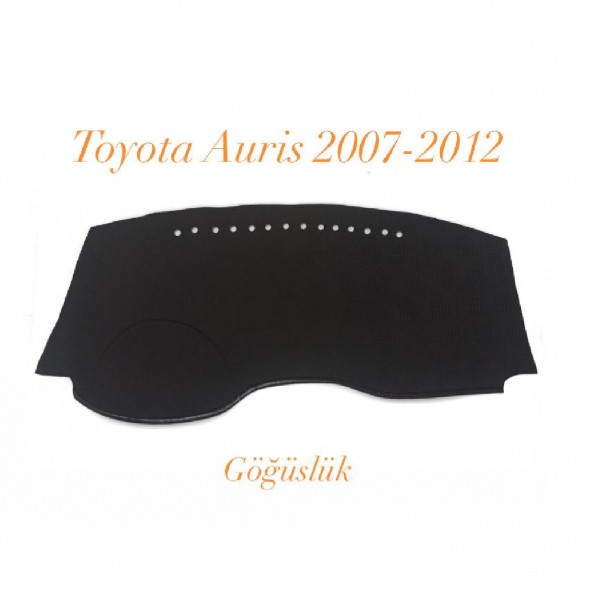 TOYOTA AURİS 2007-2012 ARASI DERİ KAPİTONE TORPİDO KORUYUCU ÖRTÜ