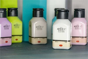 Artdeco NEW EDİTİON Akrilik Boya 8x75ml Pastel Smoky Renkler Set - Resim 2