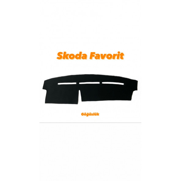 SKODA FAVORİT DERİ KAPİTONE TORPİDO KORUYUCU ÖRTÜ ürün görseli 1