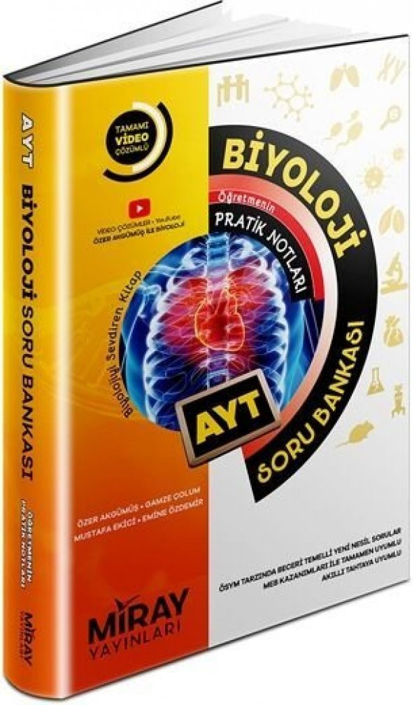 AYT Biyoloji Soru Bankası Miray Yayınları