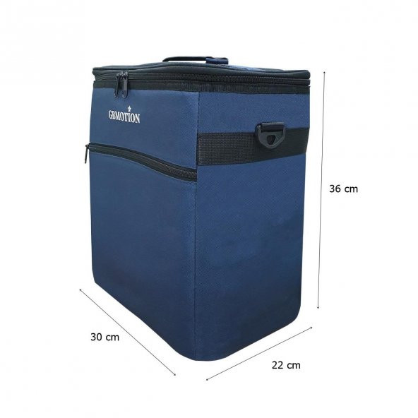 Gbmotion Termal Çanta 25 Litre Termos Sırt Çantası Buzluk Lacivert - 2