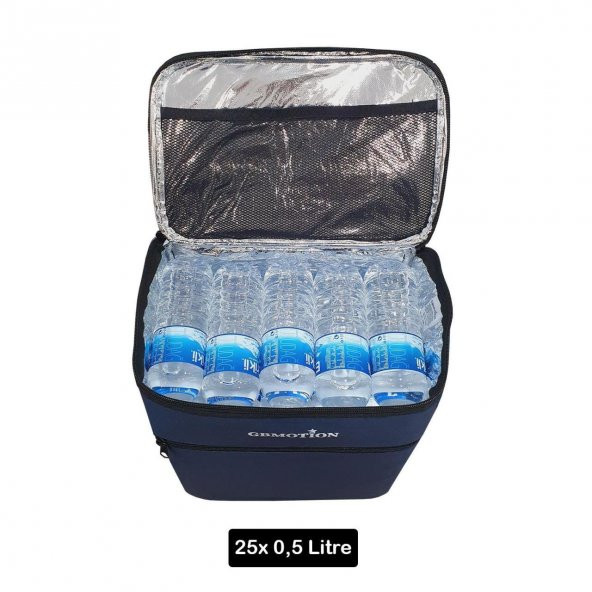 Gbmotion Termal Çanta 25 Litre Termos Sırt Çantası Buzluk Lacivert - 5