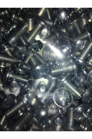 5x12 Mobilet Kapak Vidası 10 Ad - Resim 2