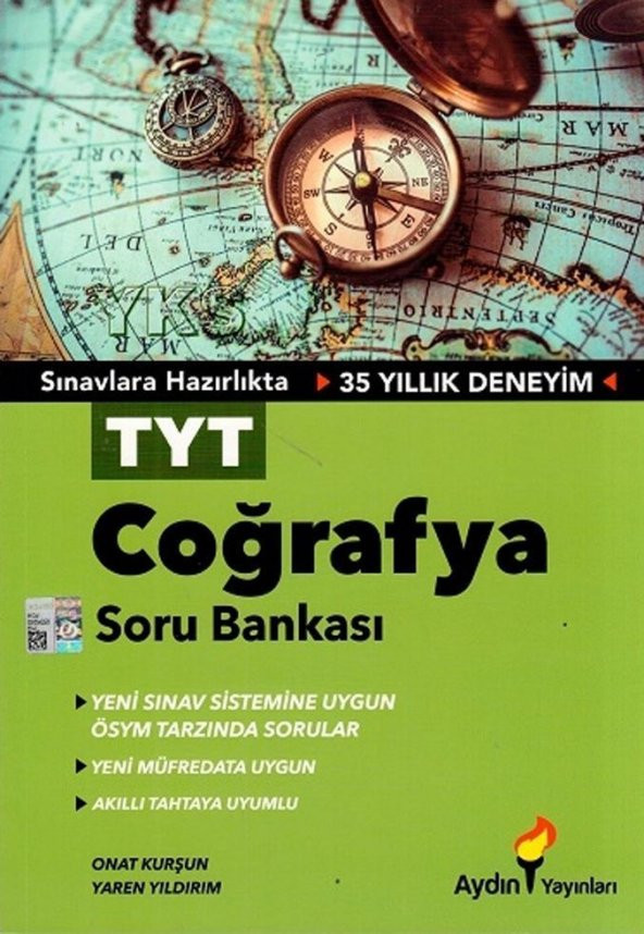 TYT Coğrafya Soru Bankası Aydın Yayınları