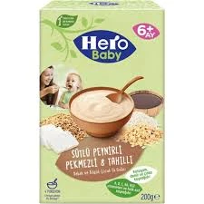 ÜLKER HERO BABY 200GR SÜTLÜ PEYNİRLİ PEKMEZLİ 8 TAHILLI