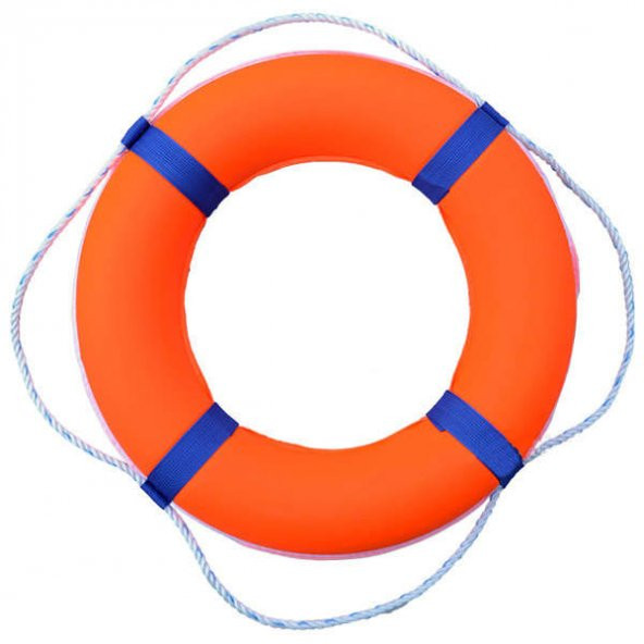 Savex Can Simidi Küçük Turuncu - Mavi Şeritli (TRS.002)