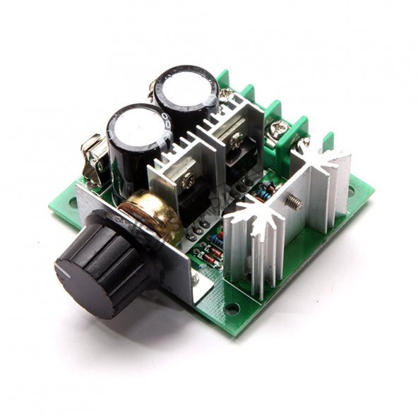 10A 40V DC Motor Hız Kontrol Sürücü Devresi PWM Motor Kontrol Ayarlanabilir Voltaj Modülü - 2