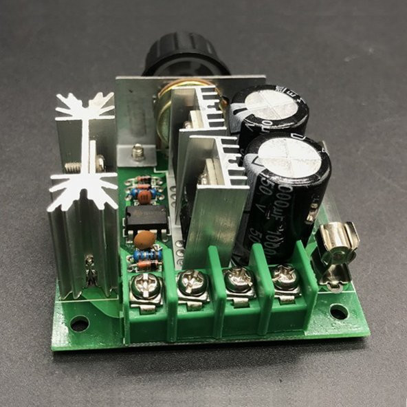 10A 40V DC Motor Hız Kontrol Sürücü Devresi PWM Motor Kontrol Ayarlanabilir Voltaj Modülü - 3