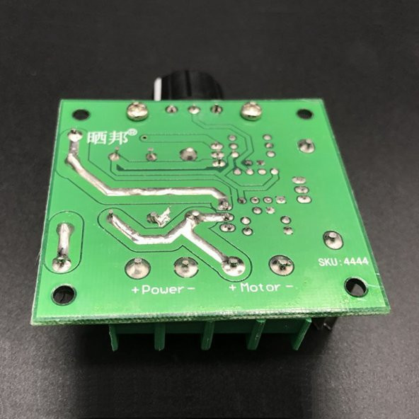 10A 40V DC Motor Hız Kontrol Sürücü Devresi PWM Motor Kontrol Ayarlanabilir Voltaj Modülü - 5